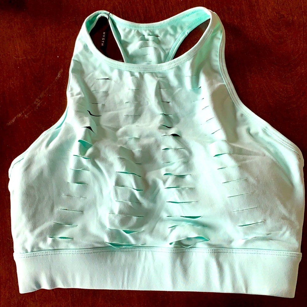 Aqua Ripped Sports Bra